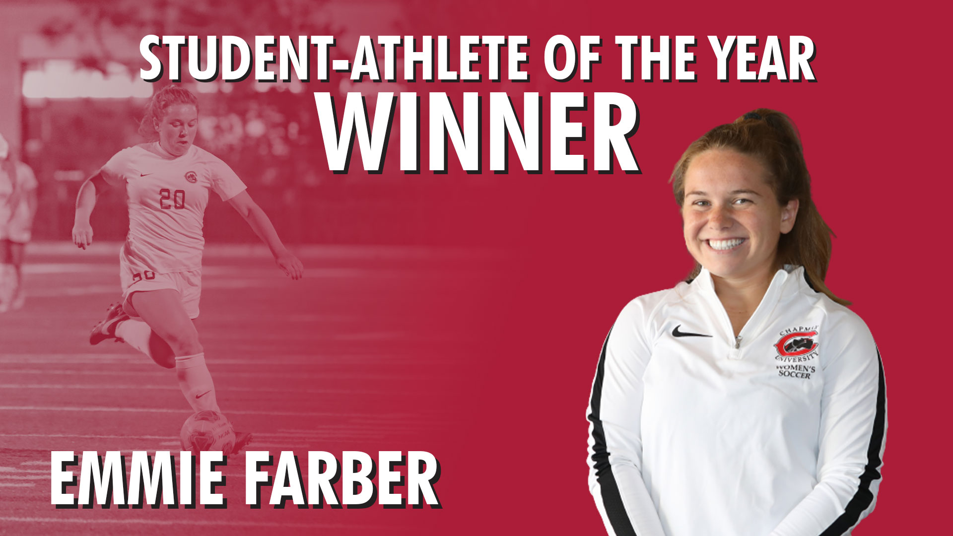 Female Student-Athlete of the Year: Emmie Farber