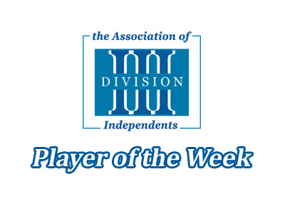Sweaney named AD3I Player of the Week