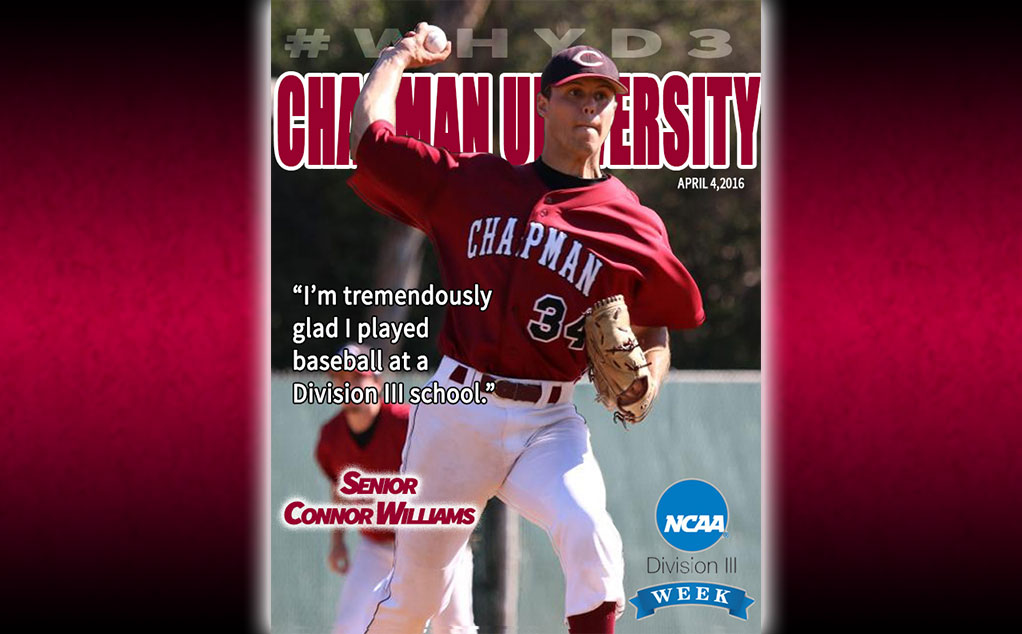 #D3week featured student-athlete: Connor Williams, baseball
