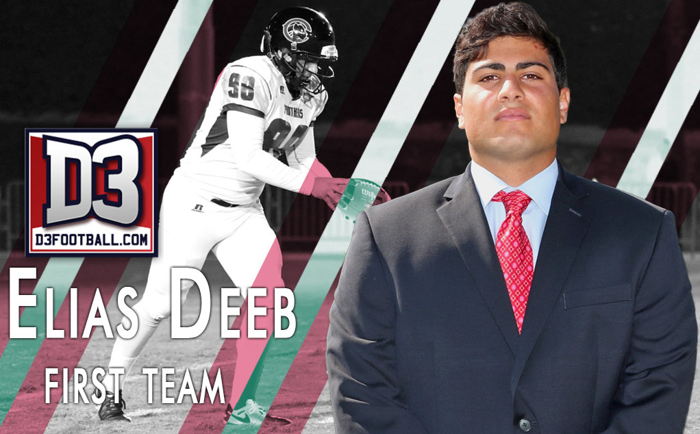 Deeb selected to D3football All-Region First Team