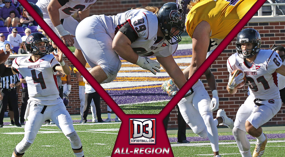 Trio of Panthers earn D3football All-Region honors