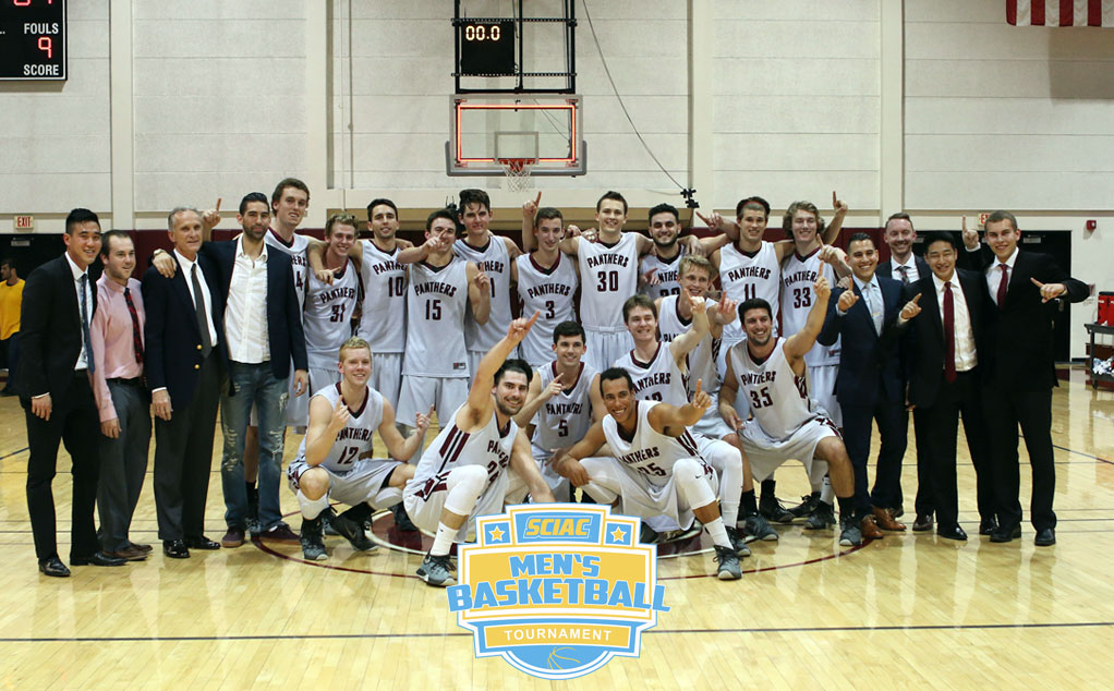 Late free throws secure SCIAC Tournament title