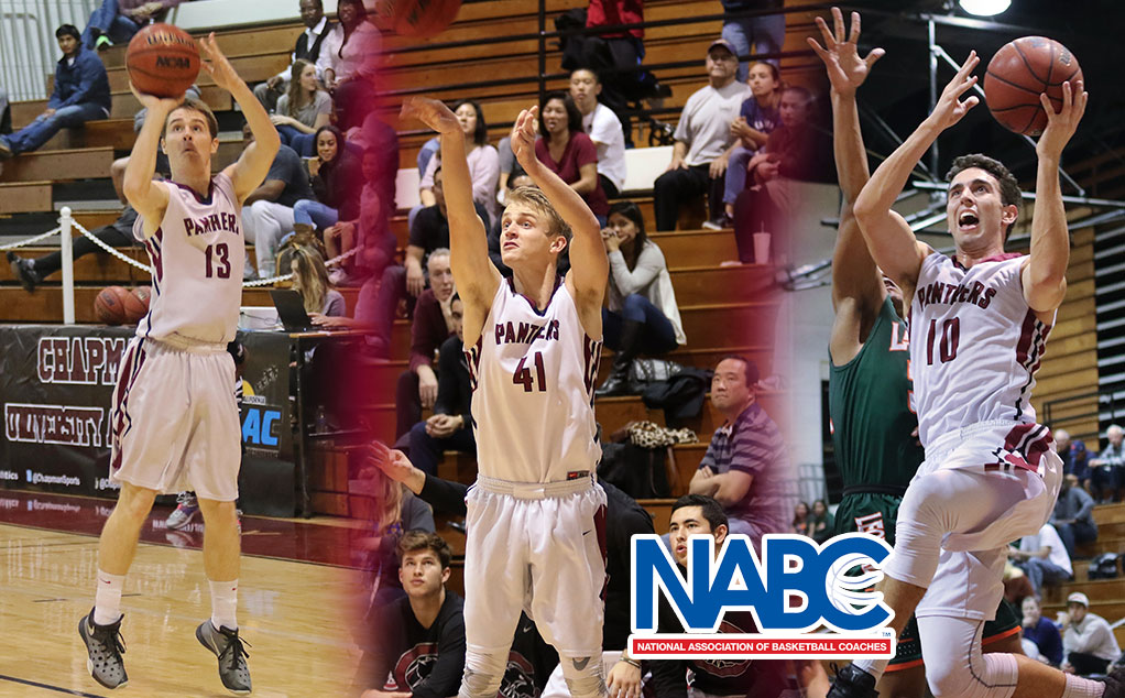 Three Panthers recognized on NABC Honors Court