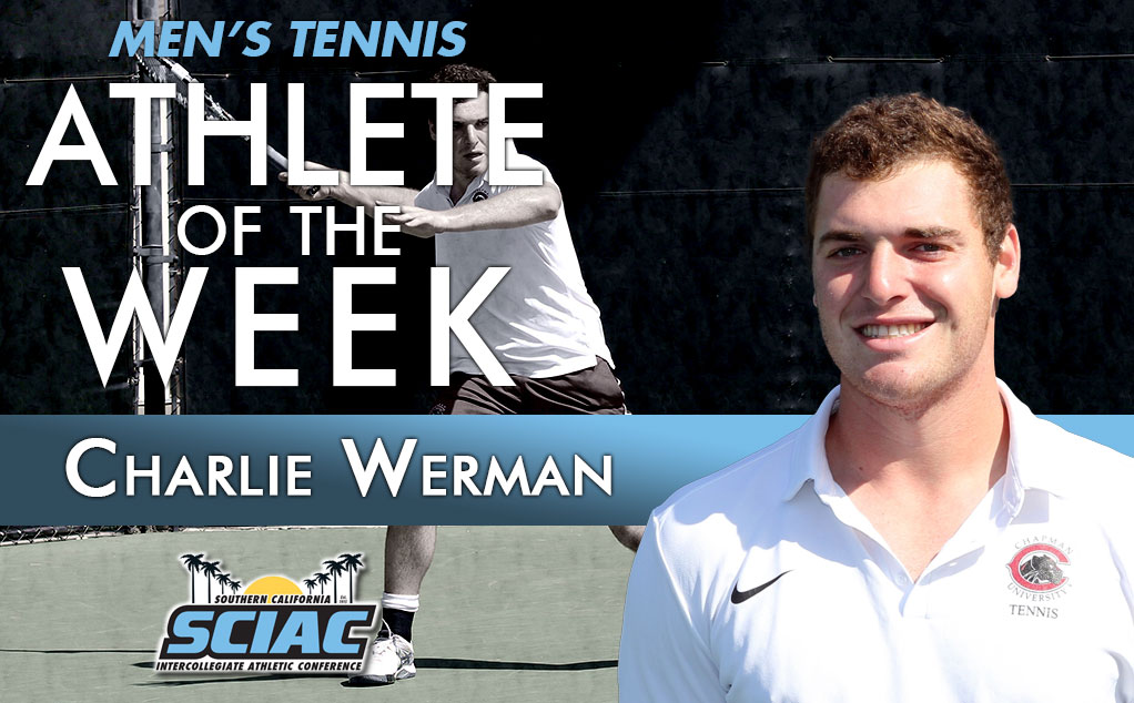 Werman and Mead's upset leads to SCIAC weekly honors