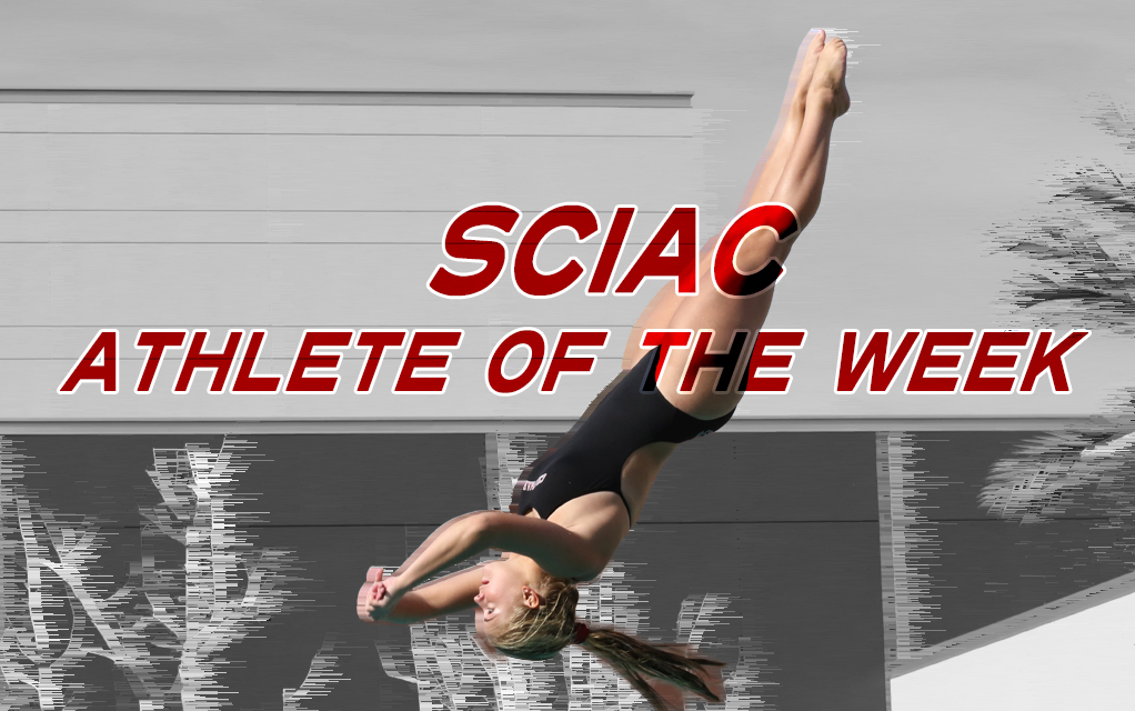 Toole's record-setting dives lead to SCIAC weekly honor