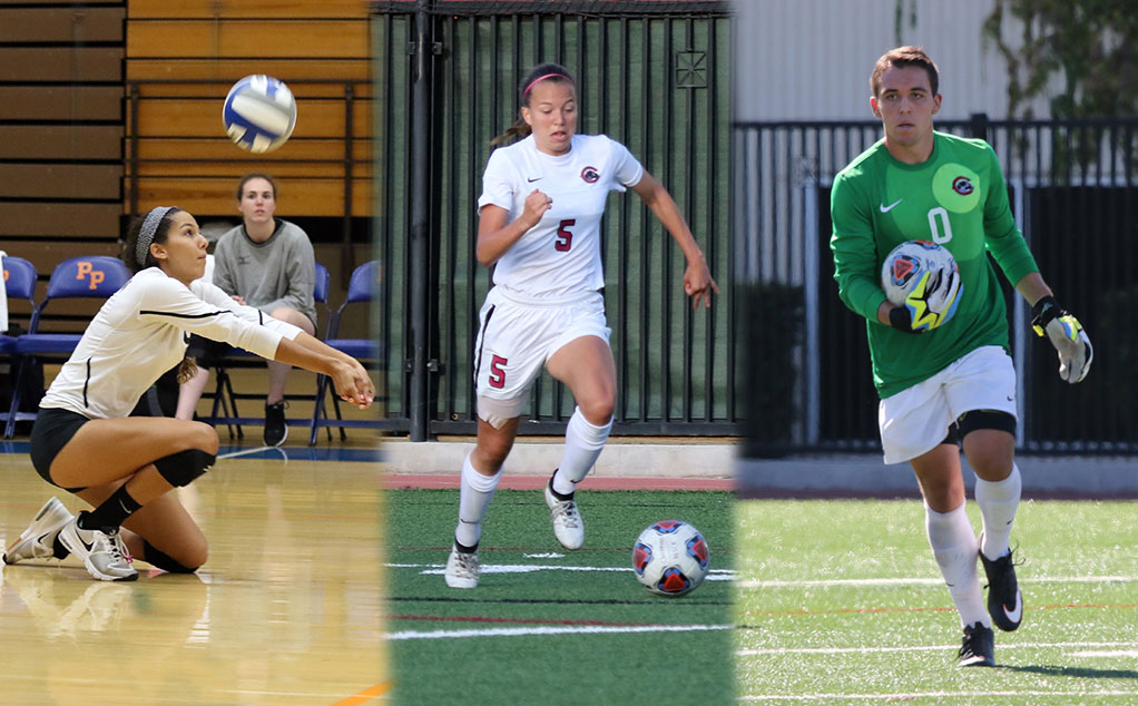 Trio of Panthers named SCIAC Athletes of the Week