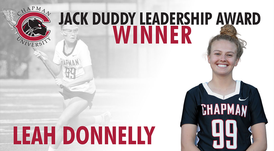 Jack Duddy Leadership Award winner: Leah Donnelly