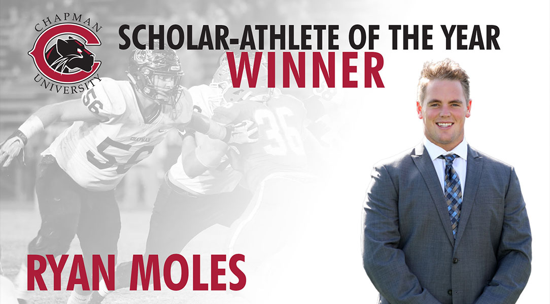 Male Scholar-Athlete of the Year: Ryan Moles