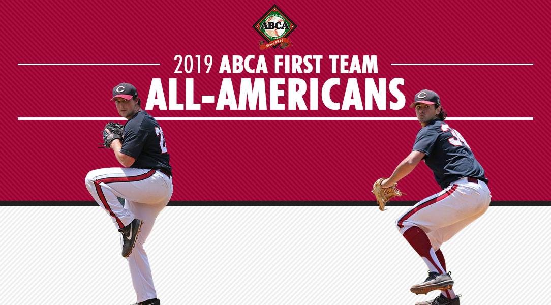 First Team All-Americans Tyler Peck and Nick Garcia.
