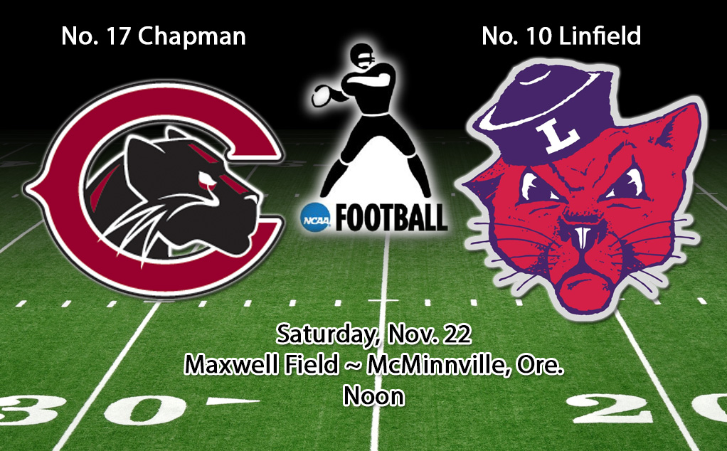 Football draws rematch with No. 10 Linfield in Oregon