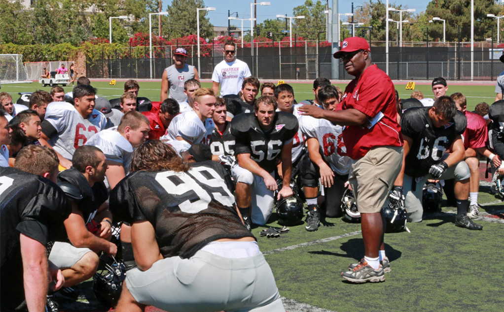 Chapman football heads back to Linfield to open 2015