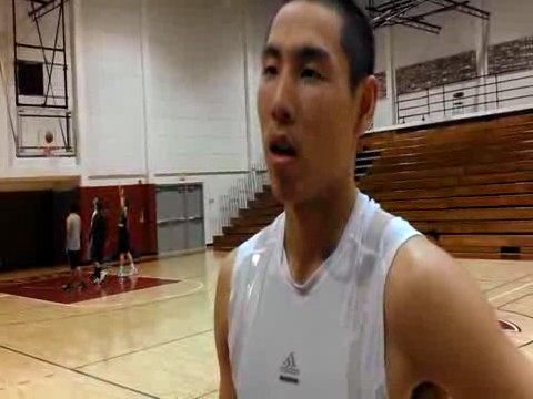 Justin Young postgame interview (Caltech)