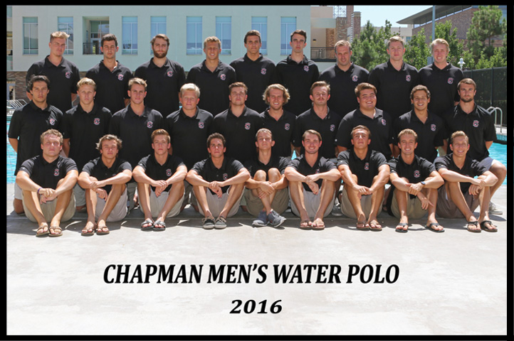 2016 Chapman men's water polo SCIAC preview