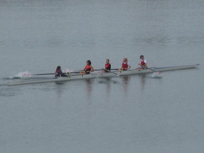 Varsity 8 team takes fifth place finish at Berg Cup over the weekend