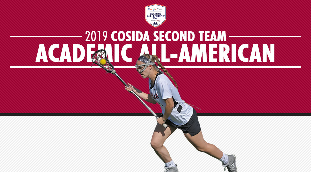 Danielle Zahn 2019 CoSIDA Academic All-American