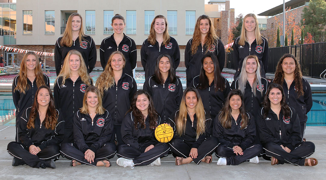 Women's water polo team picture.