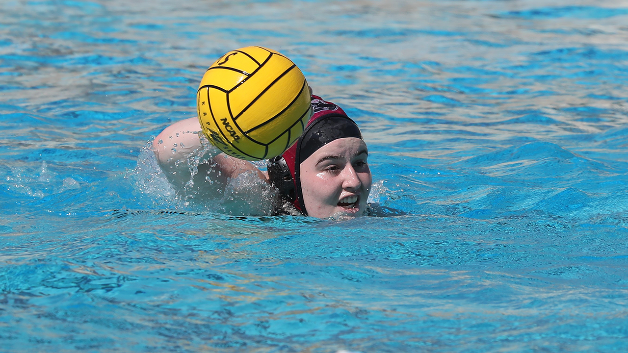 Alyssa Fricker plays water polo.