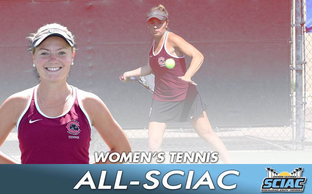 Saunders earns All-SCIAC recognition to close out career